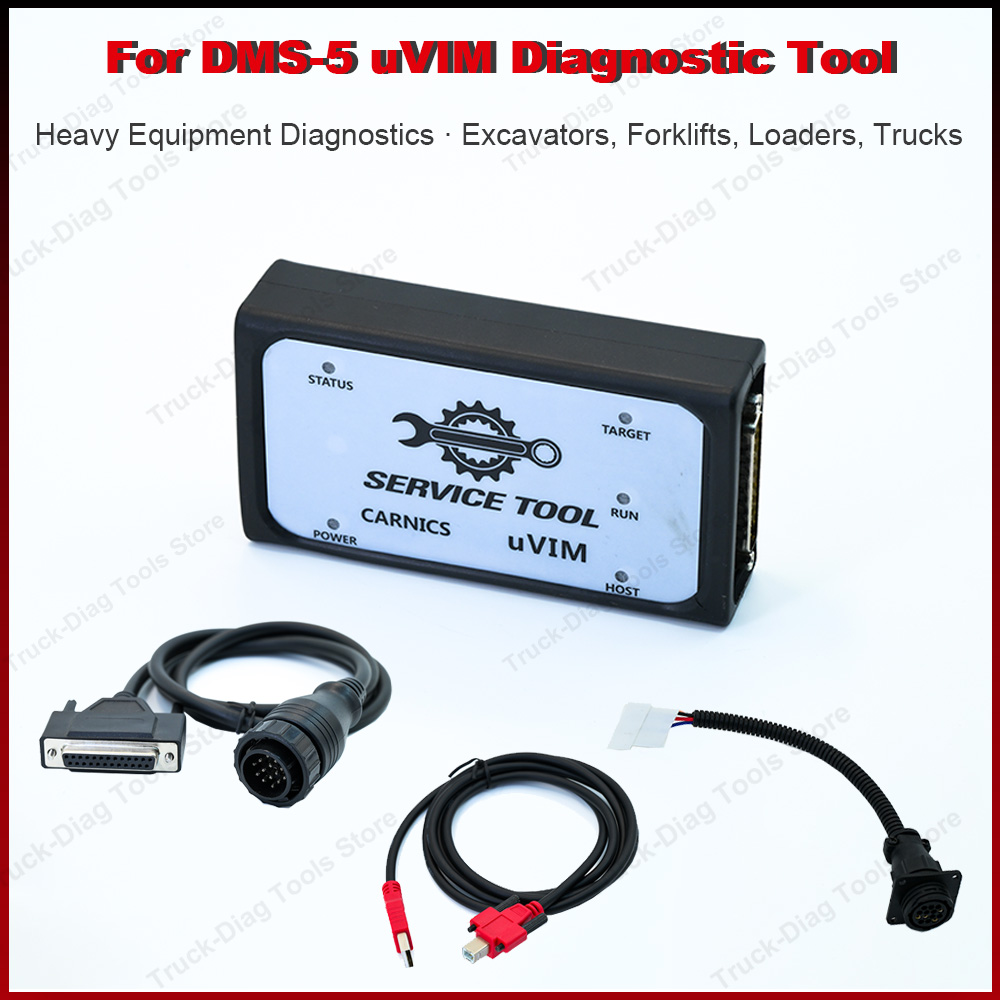 Heavy Equipment Software - Narzędzie diagnostyczne uVIM DMS-5 do maszyn