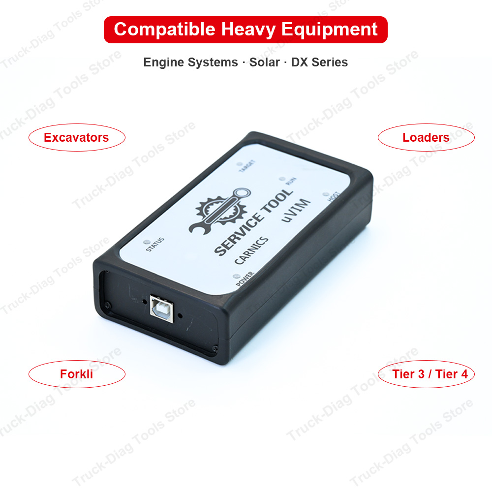 Narzędzie diagnostyczne uVIM D – Heavy Equipment Software recenzja i cena